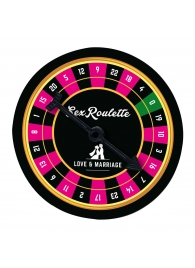 Настольная игра-рулетка Sex Roulette Love   Marriage - Tease&Please - купить с доставкой в Находке