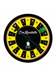 Настольная игра-рулетка Sex Roulette Kiss - Tease&Please - купить с доставкой в Находке