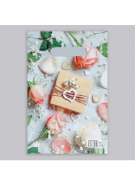 Полиэтиленовый пакет  Подарочек  с вырубной усиленной ручкой - 20 х 30 см. - Сима-Ленд - купить с доставкой в Находке