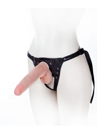 Фаллоимитатор на поясе Harness - 22,5 см. - LOVETOY (А-Полимер) - купить с доставкой в Находке