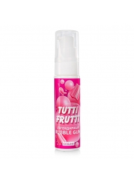 Интимный гель на водной основе Tutti-Frutti Bubble Gum - 30 гр. - Биоритм - купить с доставкой в Находке