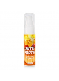 Интимный гель на водной основе Tutti-Frutti  Ванильный пудинг  - 30 гр. - Биоритм - купить с доставкой в Находке