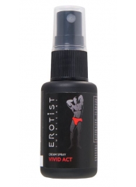 Возбуждающий крем-спрей для мужчин Erotist Vivid Act - 30 мл. - Erotist Lubricants - купить с доставкой в Находке