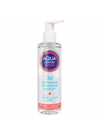 Гель-лубрикант на водной основе Aqua Comfort Aroma с ароматом персика - 195 гр. - Биоритм - купить с доставкой в Находке