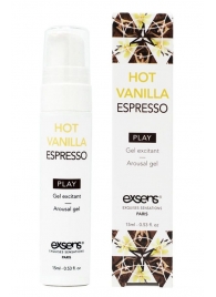 Возбуждающий гель Hot Vanilla Espresso Arousal Gel - 15 мл. - Exsens - купить с доставкой в Находке