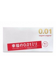 Ультратонкие презервативы Sagami Original 0.01 - 20 шт. - Sagami - купить с доставкой в Находке