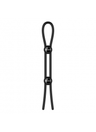 Черное эрекционное лассо Nexus Forge Double - Nexus Range - в Находке купить с доставкой