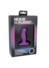 Фиолетовая вибровтулка Nexus G-Play+ M - Nexus Range - в Находке купить с доставкой