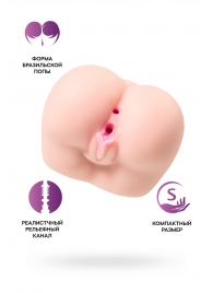 Реалистичный мастурбатор Paula с 2 любовными тоннелями - ToyFa - в Находке купить с доставкой