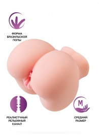 Реалистичный мастурбатор Giovanna - ToyFa - в Находке купить с доставкой