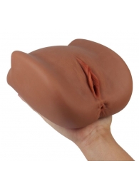 Мастурбатор Black Beauty - вагина и анус - S-HANDE - в Находке купить с доставкой