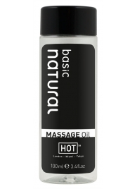 Массажное масло для тела Natural Basic - 100 мл. - HOT - купить с доставкой в Находке