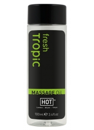 Массажное масло для тела Tropic Fresh - 100 мл. - HOT - купить с доставкой в Находке