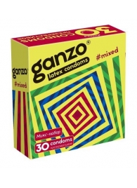 Микс-набор из 30 презервативов Ganzo Mixed - Ganzo - купить с доставкой в Находке