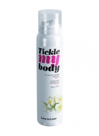 Массажная хрустящая пенка Tickle My Body Monoi с ароматом моной - 150 мл. - Love to Love - купить с доставкой в Находке