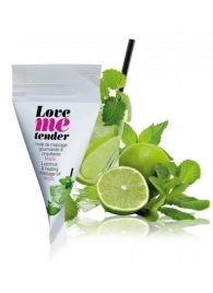 Съедобное согревающее массажное масло Love Me Tender Mojito с ароматом мохито - 10 мл. - Love to Love - купить с доставкой в Находке