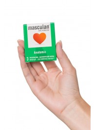 Презервативы анатомической формы Masculan Anatomic - 3 шт. - Masculan - купить с доставкой в Находке