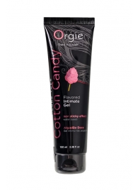 Интимный гель на водной осное Lube Tube Cotton Candy со вкусом сахарной ваты - 100 мл. - ORGIE - купить с доставкой в Находке