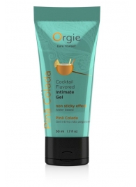 Съедобный интимный гель Orgie Lube Tube Cocktail Pina Colada - 50 мл. - ORGIE - купить с доставкой в Находке