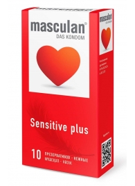Презервативы Masculan Sensitive plus - 10 шт. - Masculan - купить с доставкой в Находке