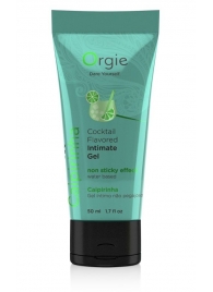 Съедобный интимный гель Orgie Lube Tube Cocktail Caipirinha - 50 мл. - ORGIE - купить с доставкой в Находке