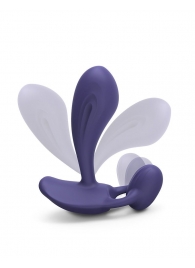 Темно-синий вибромассажер Witty P G Vibrator with Remote Control - Love to Love - в Находке купить с доставкой