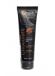 Интимный гель на водной основе Lube Tube Chocolate с шоколадным вкусом - 100 мл. - ORGIE - купить с доставкой в Находке