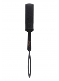 Черный кожаный пэддл - 37 см. - Pecado - купить с доставкой в Находке