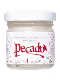 Массажная свеча Сoconut Cream - 35 мл. - Pecado - купить с доставкой в Находке