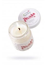 Массажная свеча Tobacco Vanilla - 35 мл. - Pecado - купить с доставкой в Находке