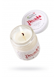 Массажная свеча Brandy   Pear - 35 мл. - Pecado - купить с доставкой в Находке