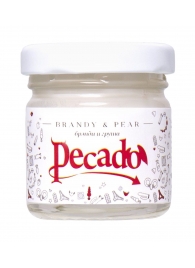 Массажная свеча Brandy   Pear - 35 мл. - Pecado - купить с доставкой в Находке