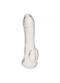 Прозрачная насадка на пенис Transparent Penis Enhancing Sleeve Extension - 15,9 см. - BlueLine - в Находке купить с доставкой