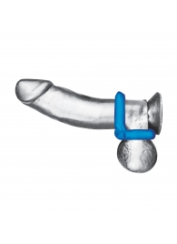 Комплект из 2 эрекционных колец-восьмерок 2-Pack Duo Cock And Ball Stamina Enhancement Ring - BlueLine - в Находке купить с доставкой