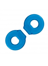 Комплект из двух колец для пениса 2-Pack Ultra-Stretch Stamina Endurance Ring - BlueLine - в Находке купить с доставкой