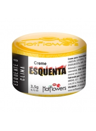 Возбуждающий крем Esquenta с разогревающим эффектом - 3,5 гр. - HotFlowers - купить с доставкой в Находке