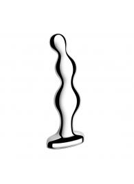 Стальной анальный фаллоимитатор для простаты Stainless Steel Anal Beads - 13 см. - b-Vibe - в Находке купить с доставкой