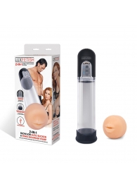 Автоматическая вакуумная помпа-мастурбатор Blowjob Auto Sucker Penis Enlarger Pump - Lux Fetish - в Находке купить с доставкой