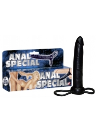 Насадка-фаллоимитатор с двумя кольцами для крепления - 16 см. - Orion - в Находке купить с доставкой