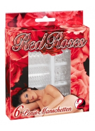 Набор из 6 насадок с шипиками Red Roses - Orion - в Находке купить с доставкой