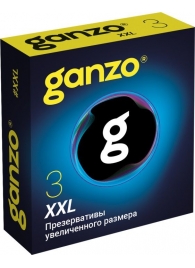 Презервативы увеличенного размера Ganzo XXL - 3 шт. - Ganzo - купить с доставкой в Находке