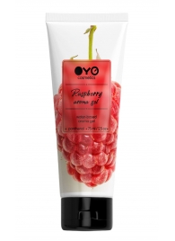 Лубрикант на водной основе OYO Aroma Gel Raspberry с ароматом малины - 75 мл. - OYO - купить с доставкой в Находке