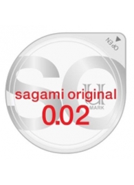 Ультратонкий презерватив Sagami Original - 1 шт. - Sagami - купить с доставкой в Находке