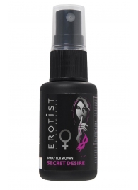 Возбуждающий спрей для женщин Erotist Secret Desire - 30 мл. - Erotist Libido Booster - купить с доставкой в Находке