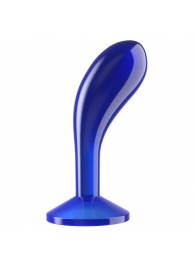 Синяя анальная втулка Flawless Clear Prostate Plug 6.0 - 15 см. - Lovetoy - в Находке купить с доставкой