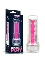Светящийся в темноте мастурбатор 8.5 Lumino Play Masturbator - Lovetoy - в Находке купить с доставкой