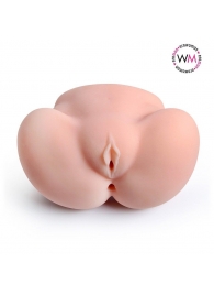 Реалистичный мастурбатор с двумя функциональными отверстиями - Erowoman-Eroman - в Находке купить с доставкой