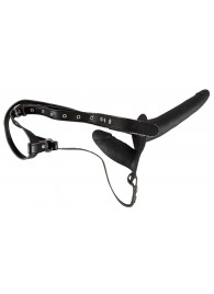 Женский страпон с вагинальной пробкой - 15 см. - Orion - купить с доставкой в Находке