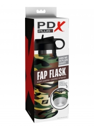 Мастурбатор в камуфляжной колбе Fap Flask - Pipedream - в Находке купить с доставкой