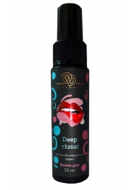 Спрей для горла Deep Throat с десенсибилизирующим эффектом и вкусом бабл-гам - 50 мл. - БиоМед - купить с доставкой в Находке